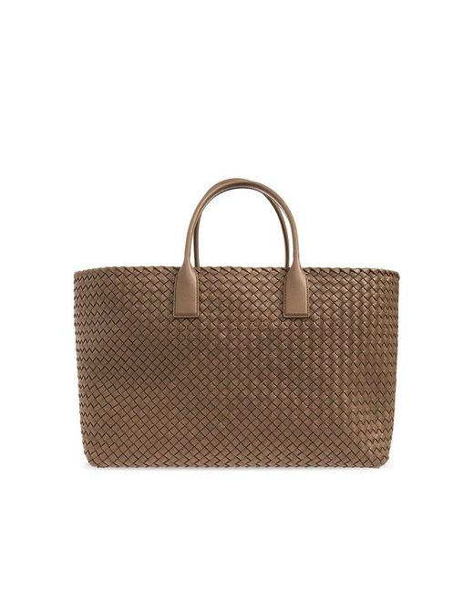 Bottega Veneta Brown 'cabat Large' Shopper Bag, for men