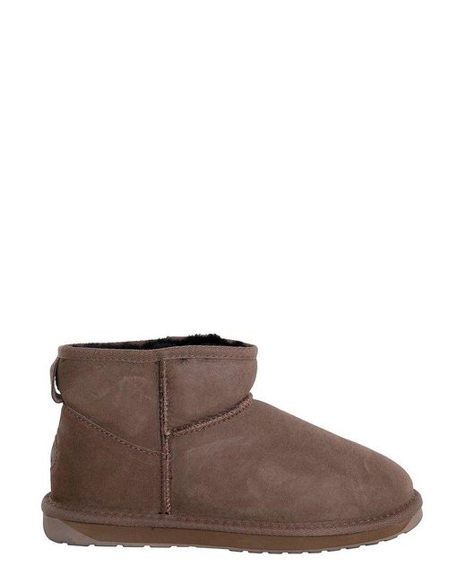 EMU Brown Ankle Boots