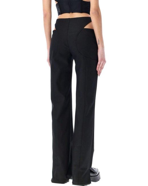 MISBHV Cut Out Leather Trousers