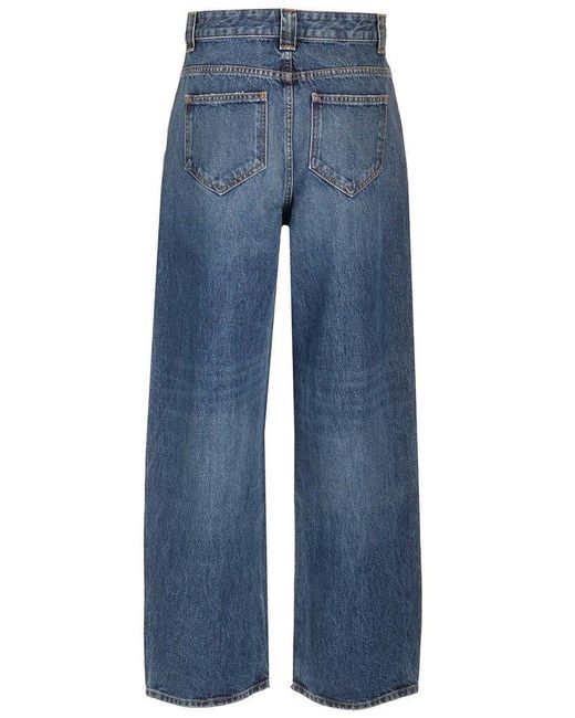 Khaite Blue Cacall Jeans