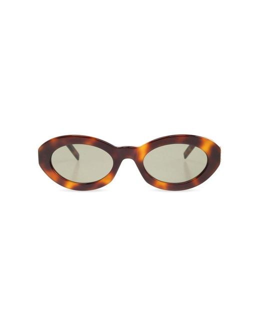 Saint Laurent Brown Sunglasses 'sl M136',