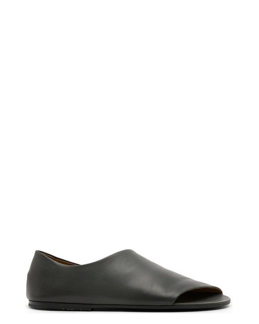 Marsèll Black Arsella Slip-On Sandals for men