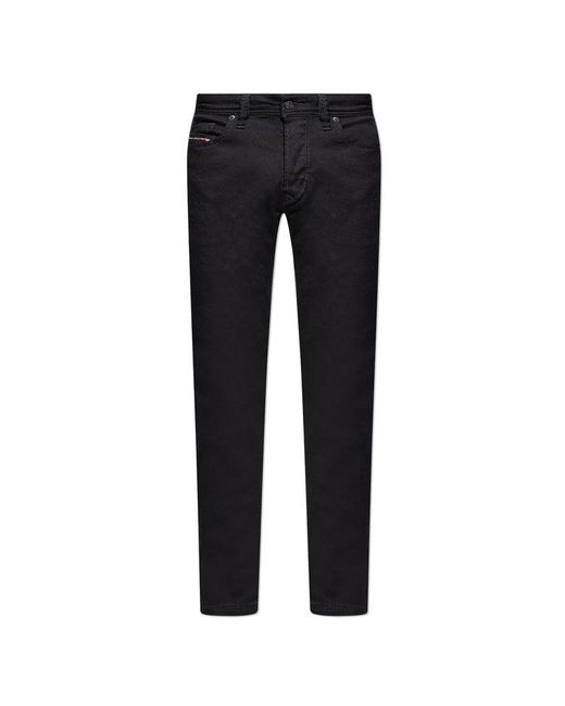 DIESEL Black ‘1986 Larkee-Beex L.30’ Tapered Jeans for men