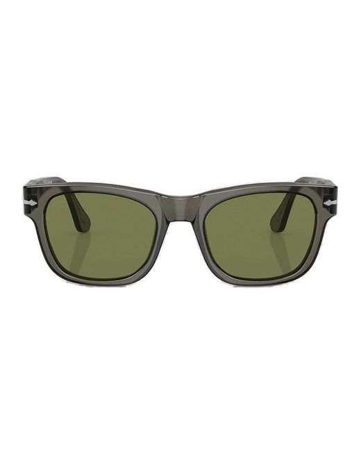 Persol Green Square Frame Sunglasses for men