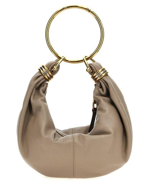 Chloe bag circle handle sale