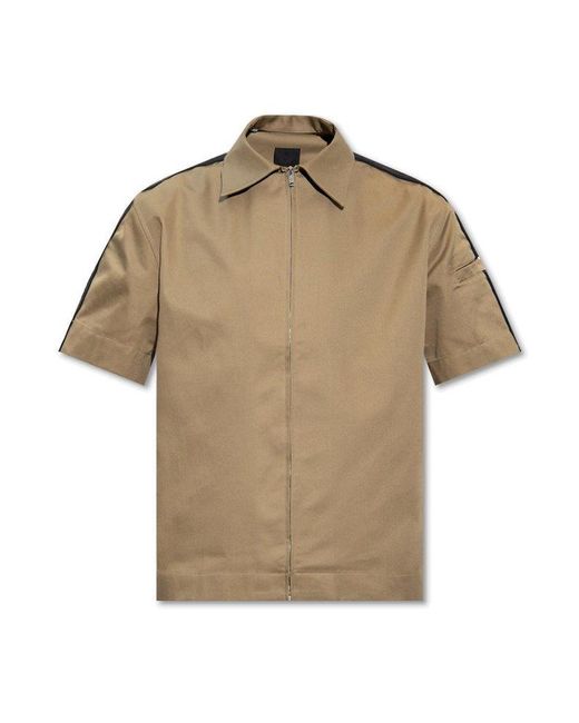 Givenchy Natural Short-sleeved Shirt for men