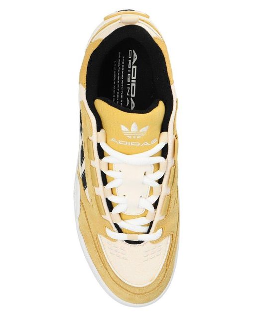 Adidas Originals Yellow Sports Shoes 'Adi2000'