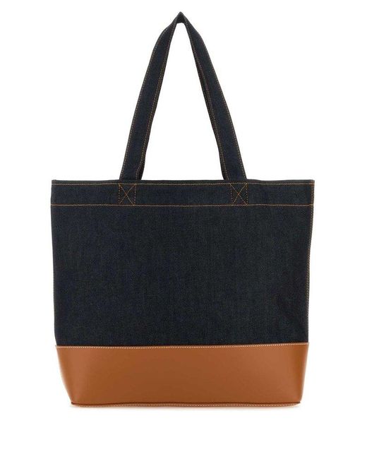 A.P.C. Black Handbags. for men
