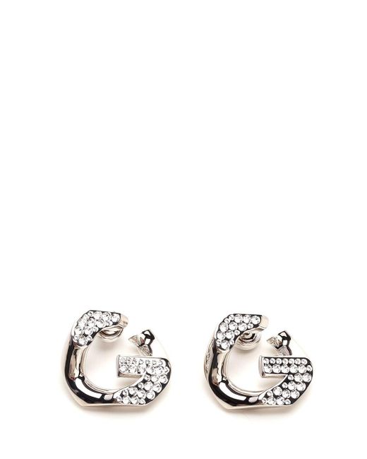 Givenchy Metallic "g Chain" Earrings
