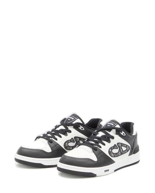 Dior White B57 Low-Top Sneakers for men