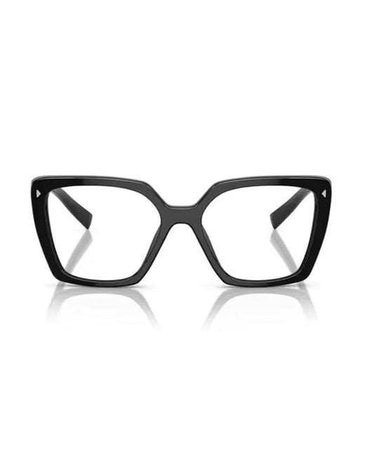 Prada Black Cat-Eye Glasses
