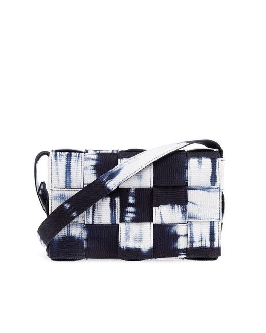 Bottega Veneta Blue Cassette Shoulder Bag for men