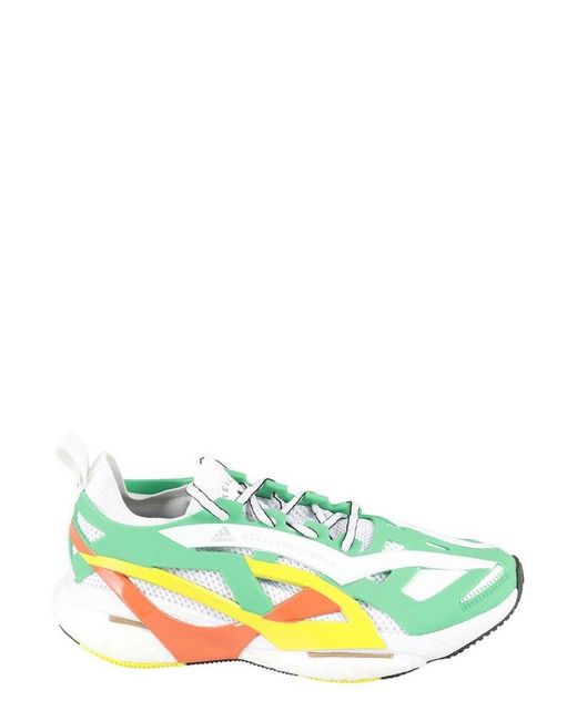 Adidas By Stella McCartney Green Solarglide Low-top Sneakers