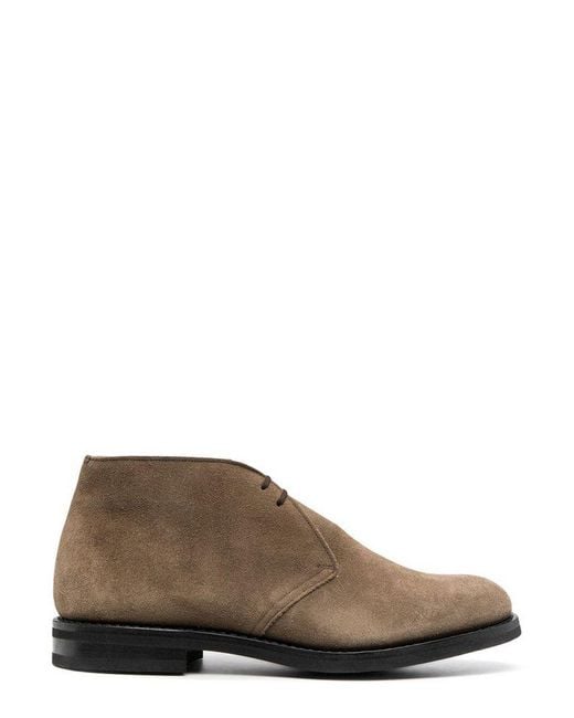 Church's Brown Ryder 3 Lace-Up Desert Boots for men