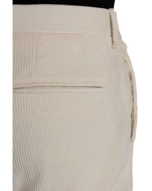 Tagliatore Natural Straight-Leg Corduroy Trousers for men