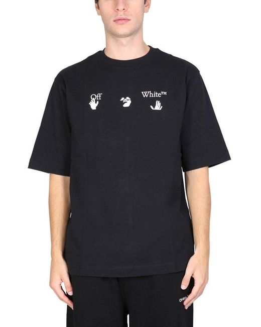 Off-White c/o Virgil Abloh Black Other Materials T-shirt for men