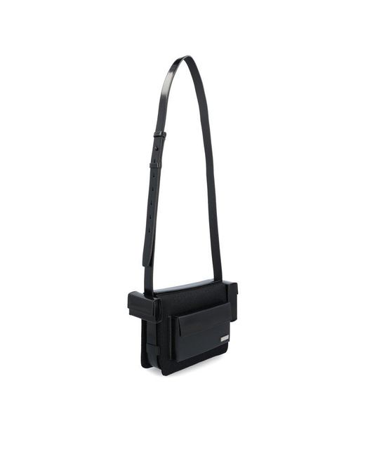 Ferragamo Multi-pocket crossbody bag - Black