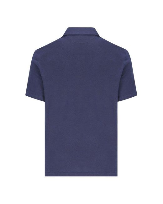 Brunello Cucinelli Blue T-shirt And Polo for men