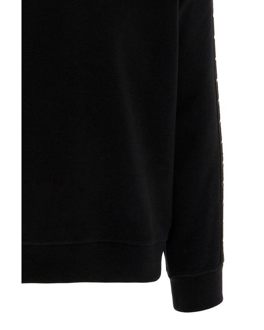 Fendi Black Ff Motif Sweatshirt for men