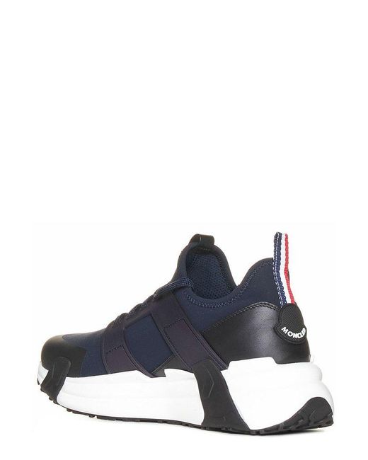 Moncler Blue Lunarove Lace-up Sneakers for men
