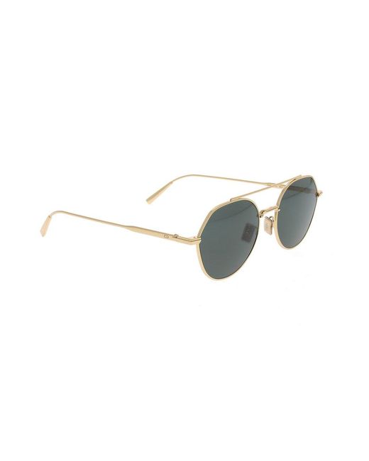 Dior Green Round Frame Sunglasses for men