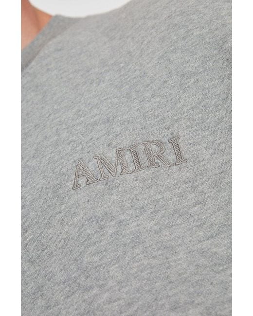 Amiri Gray Sweatshirt With Logo, ' for men