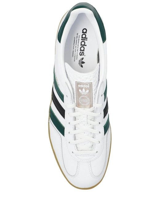 Adidas Originals White Gazelle Indoor Low-top Sneakers for men