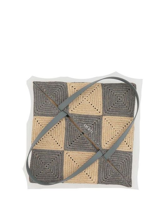 Loewe Multicolor Xl Puzzle Fold Tote Bag for men
