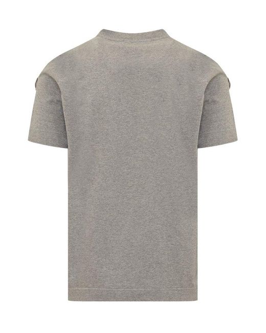 Givenchy Gray T-shirt With Logo for men