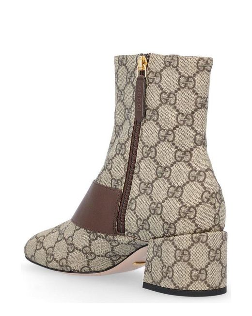 Gucci Brown Blondie Ankle Boot