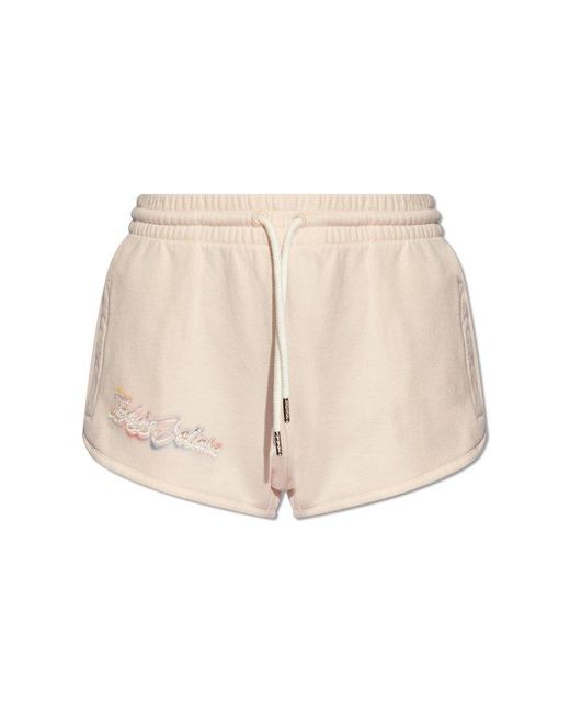 Zadig & Voltaire Natural ‘Smile’ Sweat Shorts