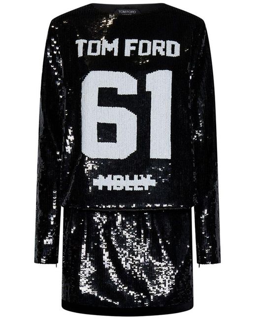 Tom Ford Black Mini Dress