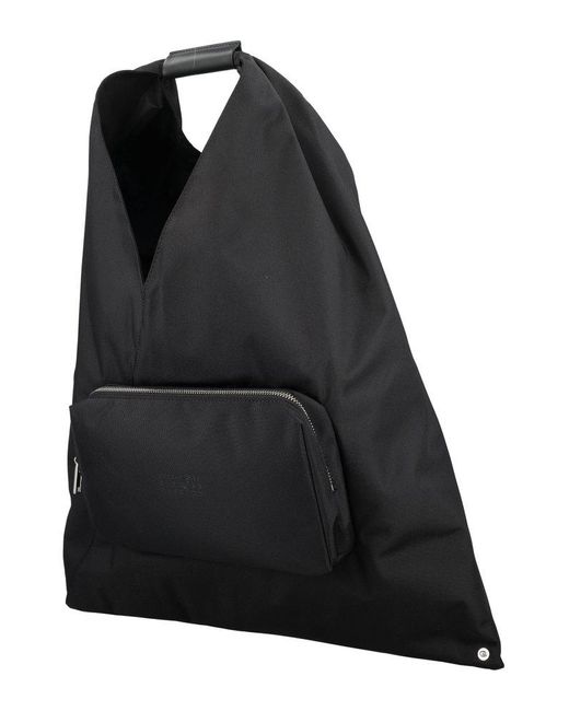 MM6 by Maison Martin Margiela Black Japanese Classic Medium Bag