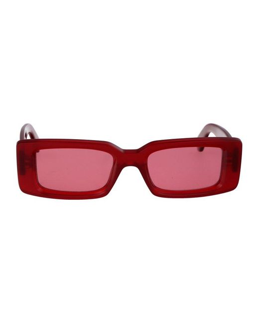 Off-White c/o Virgil Abloh Red Off- Sunglasses