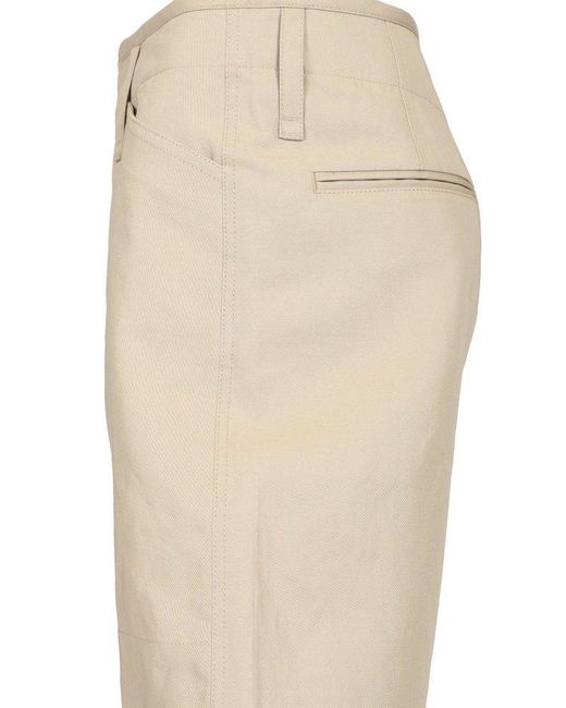 Lemaire★Cotton and linen pants Lemaire Cotton And Linen Pants in Natural | Lyst