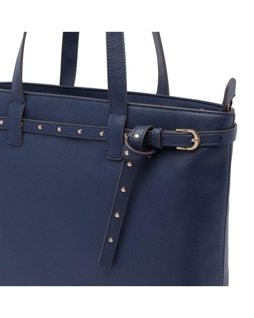 Liu Jo Blue Top Handle Shopping Bag