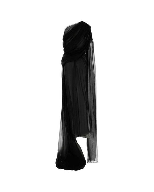 Saint Laurent Black Long Dresses.