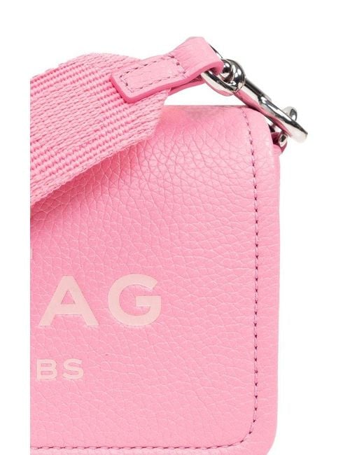 Marc Jacobs Pink 'the Mini Bag' Leather Shoulder Bag,