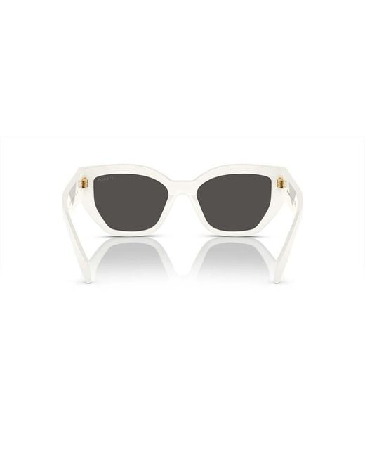 Prada Brown Butterfly Frame Sunglasses
