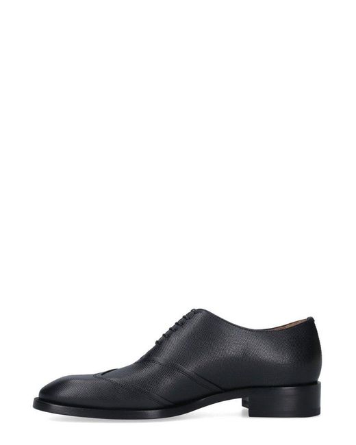 Louboutin slip shop on black