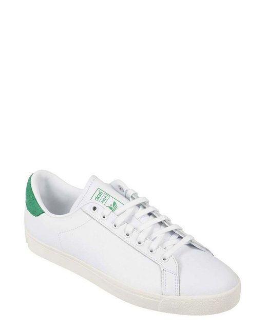 adidas Originals Leather Rod Laver Sneakers in White | Lyst Canada