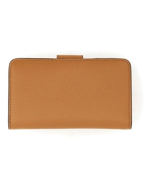 Michael Kors Brown Wallet With Logo