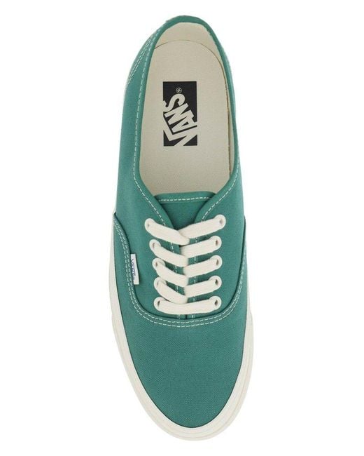 Vans Green Og Authentic Lx Lace-up Sneakers