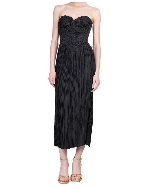 Cult Gaia Black Ashika Gown