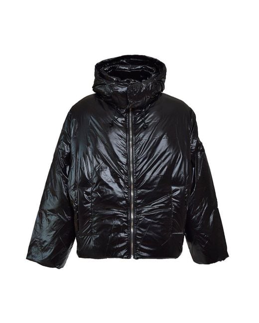 Etudes Studio Black Zinc Zip-up Hooded Jacket for men
