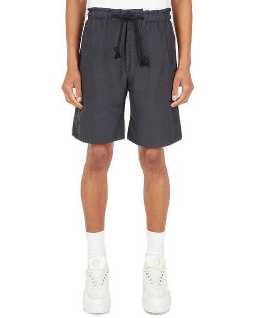 High Waist Drawstring Shorts 