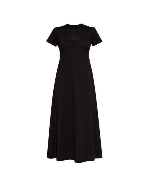 DIESEL Black 'd-alin' Dress With Logo,