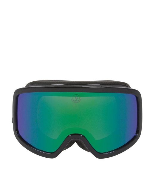 Moncler Green Oversized Goggles