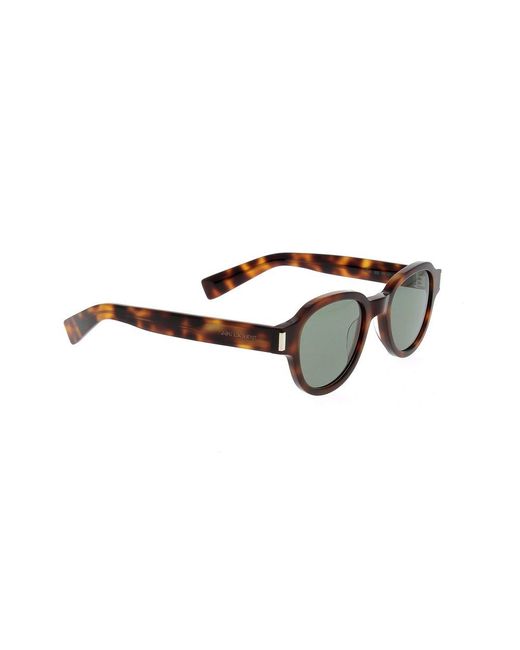 Saint Laurent Black Wayfarer Frame Sunglasses for men