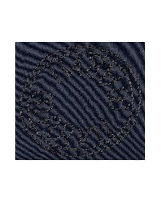 Marni Blue Gabardine Bomber Jacket for men